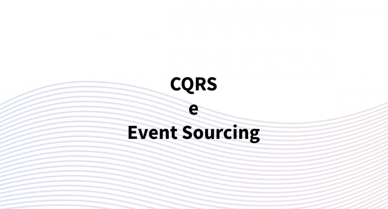 CQRS e event sourcing