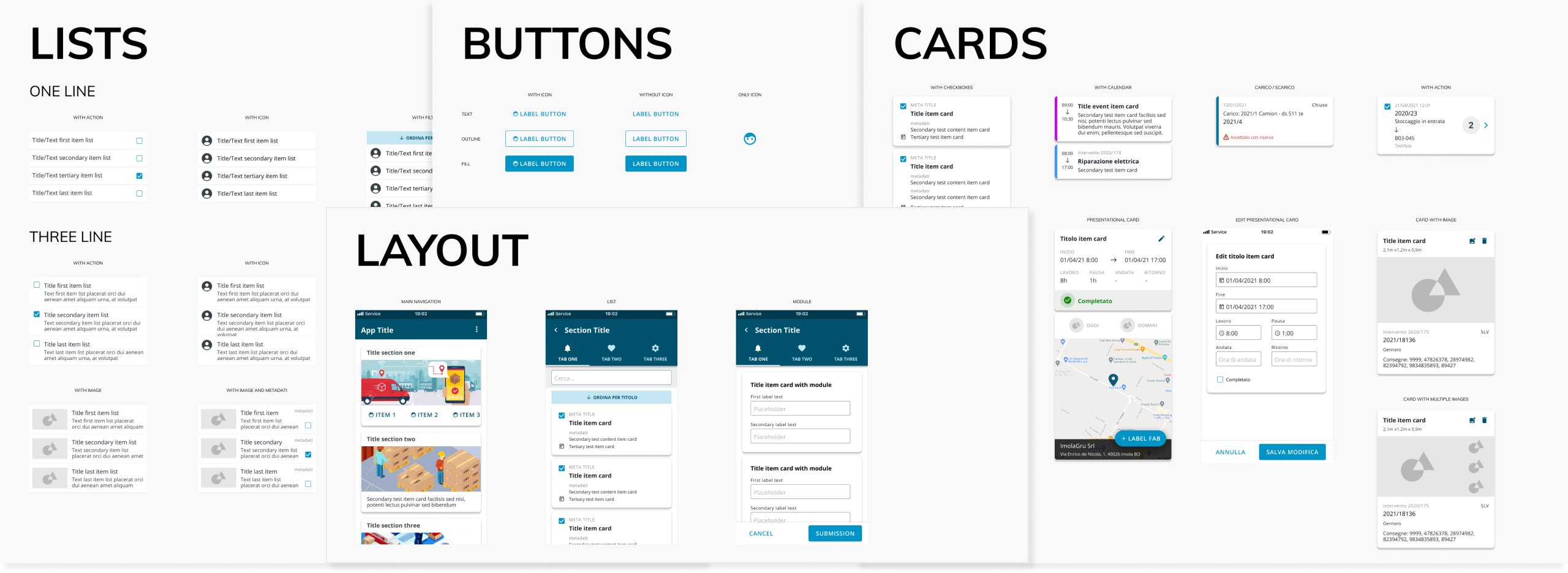 ux e sviluppo per design sytem